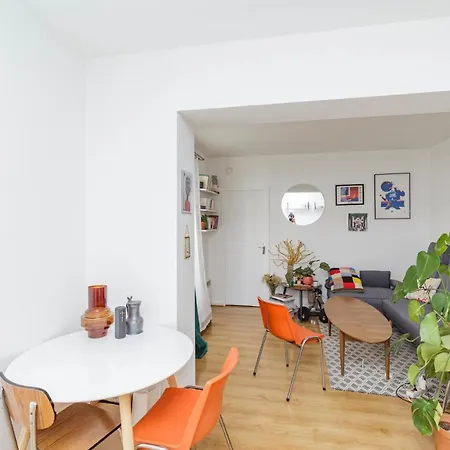 Lägenhet Bright 40 M For 2 Near The Villette Paris
